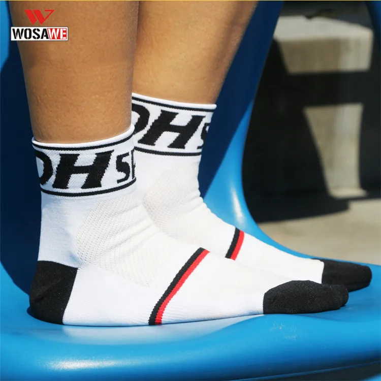 WOSAWE спортивные носки для велосипедистов мотокросса баскетбола компрессионные