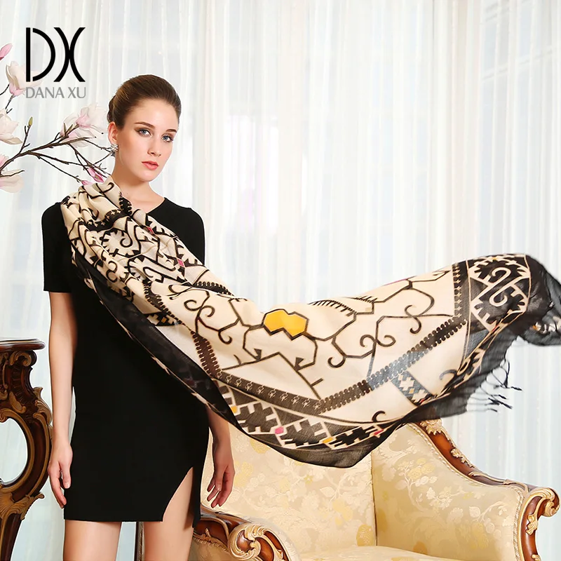 Роскошный брендовый шарф унисекс 2019 Женский Мужской высококачественный