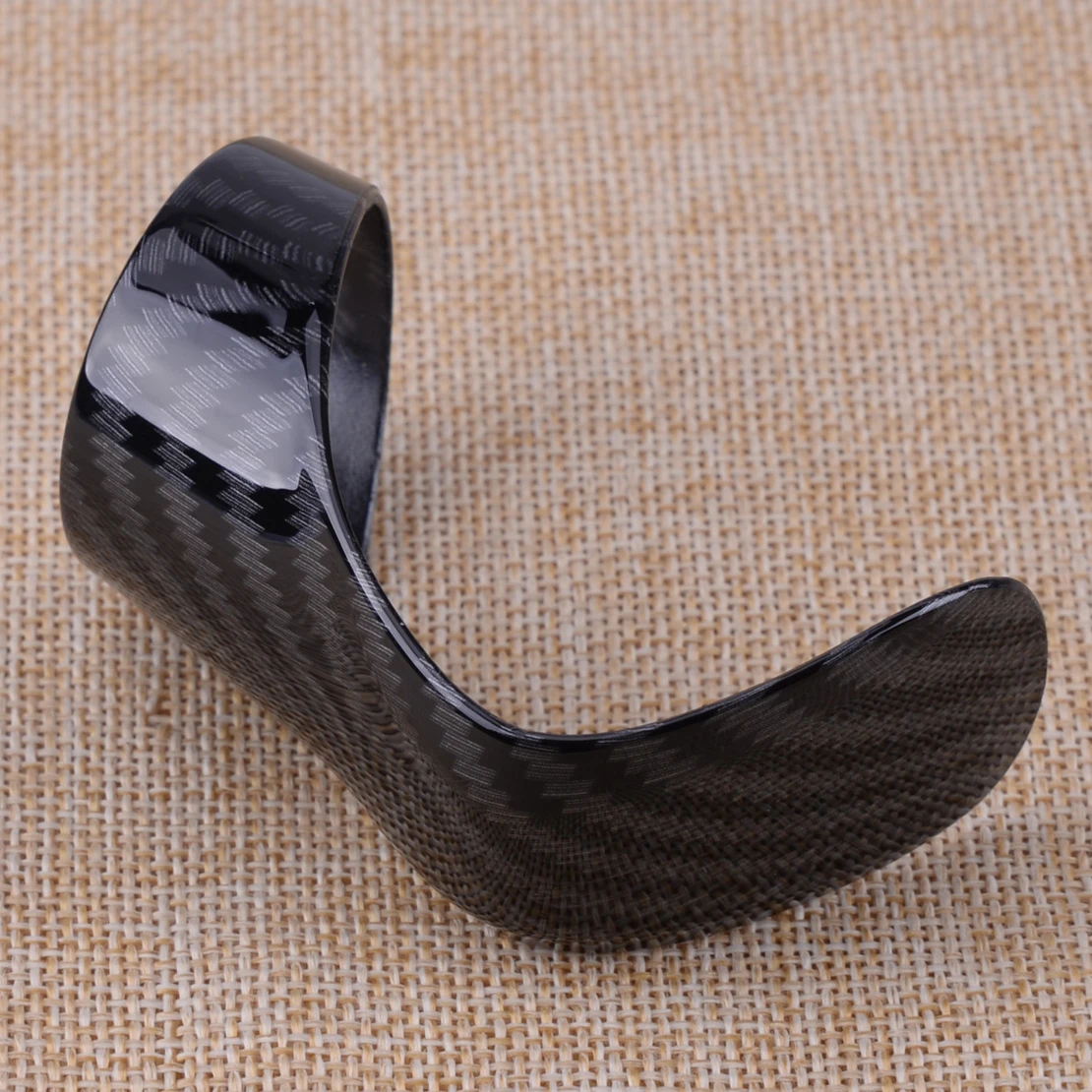 Углеродное волокно стиль ABS автомобиля рычаг переключения передач накладка