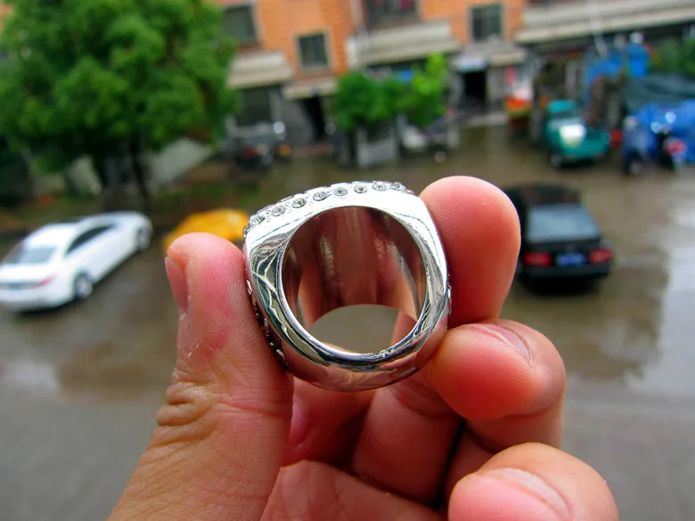 Бесплатная доставка 2004 Филадельфия Иглз World Чемпионат Супербоул кольцо Твердые