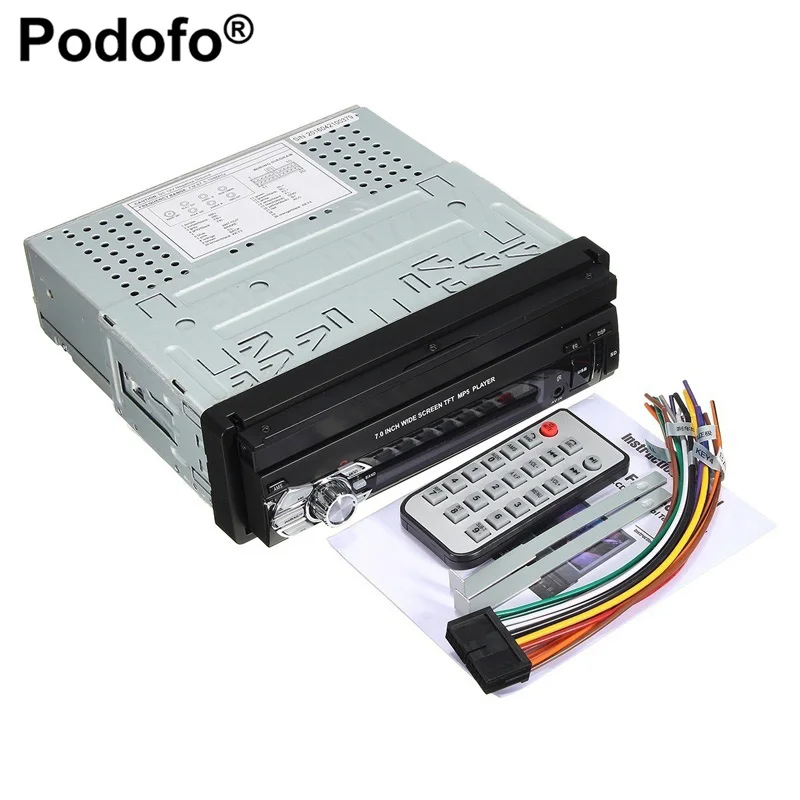 Hikity 1 din автомобильное радио 7 &quot1din HD Авторадио мультимедийный плеер Bluetooth FM USB AUX SD
