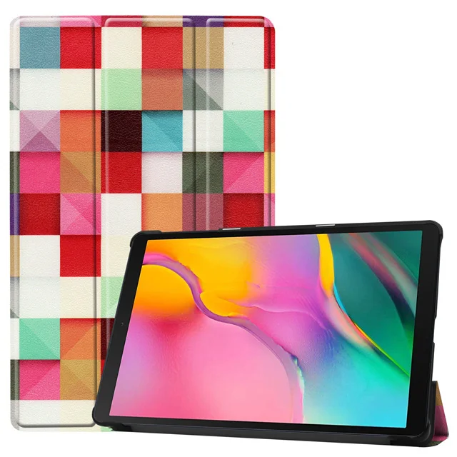Huan Li Fang Чехол для samsung Galaxy Tab A 10,1 T510 T515 SM-T510 SM-T515 из искусственной кожи чехол для samsung Galaxy Tab A 10,1 чехол - Цвет: Huan Li Fang