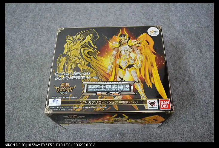 Новинка фигурка BANDAI Tamashii Nation Saint Cloth Capricorn Shura GOD CLOTH from Seiya Soul Of Gold | Игрушки и хобби