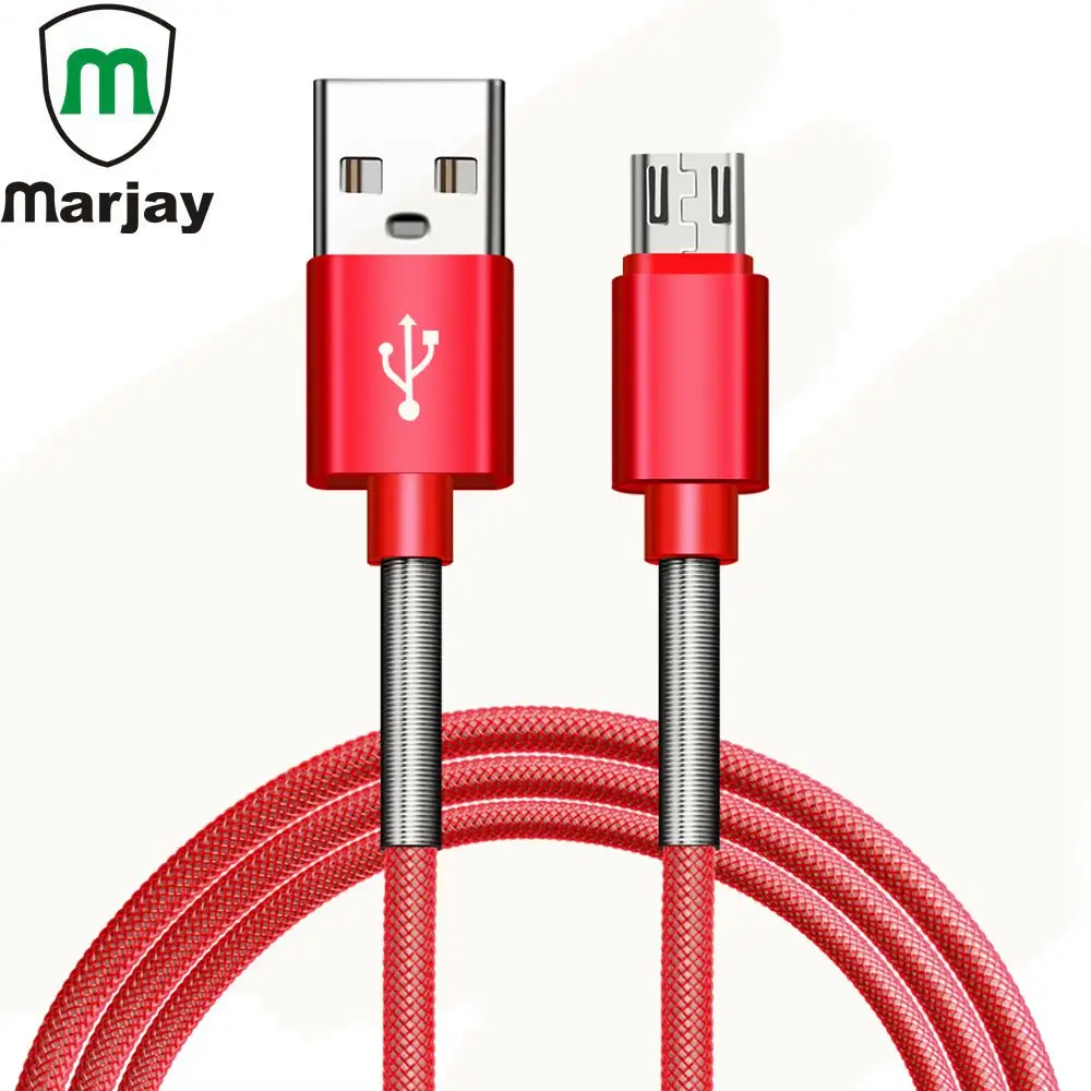 Marjay 1 м USB кабель 100 см синхронизации данных для Samsung HTC LG Sony iphone8 мобильный телефон