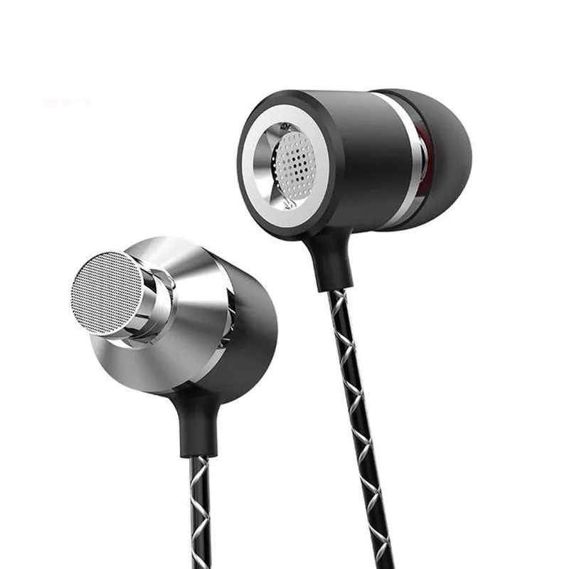 Оригинальные 3 5 мм Металлические вставные проводные наушники HiFi стерео бас с