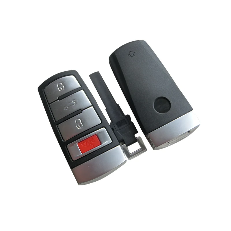 Чехол для смарт ключа с дистанционным управлением volkswagen VW CC Passat Magotan 3 + 1 кнопка