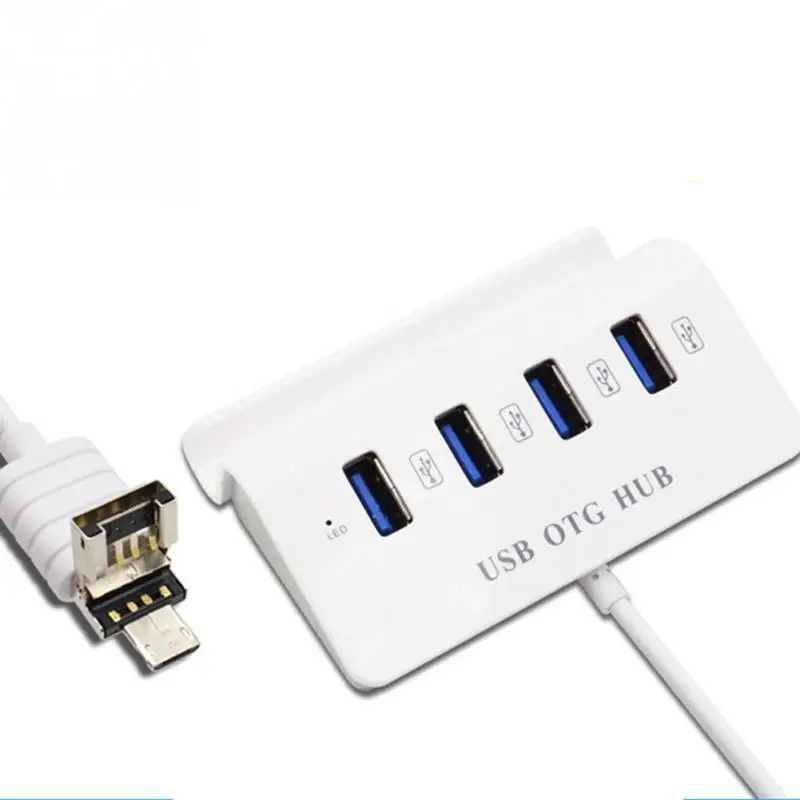 Для IMac ноутбук держатель телефона USB Hub адаптер компактный Мощность 4 Порты и