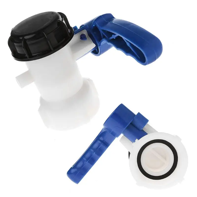 IBC Tote Tank Butterfly Valve дренажный адаптер 2 44 дюйма крупная резьба Mar28|Запчасти для