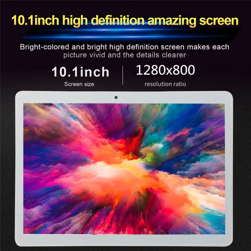 S109 10 1 дюймовый планшетный ПК 3G Телефонный звонок Android 7 0 Wi Fi Bluetooth 4 ГБ/32 ГБ