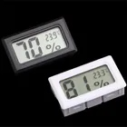 Мини ЖК-дисплей цифровым термометром и гигрометром декоративные часы для Температура закрытый удобный Температура Сенсор измеритель влажности Датчик инструменты