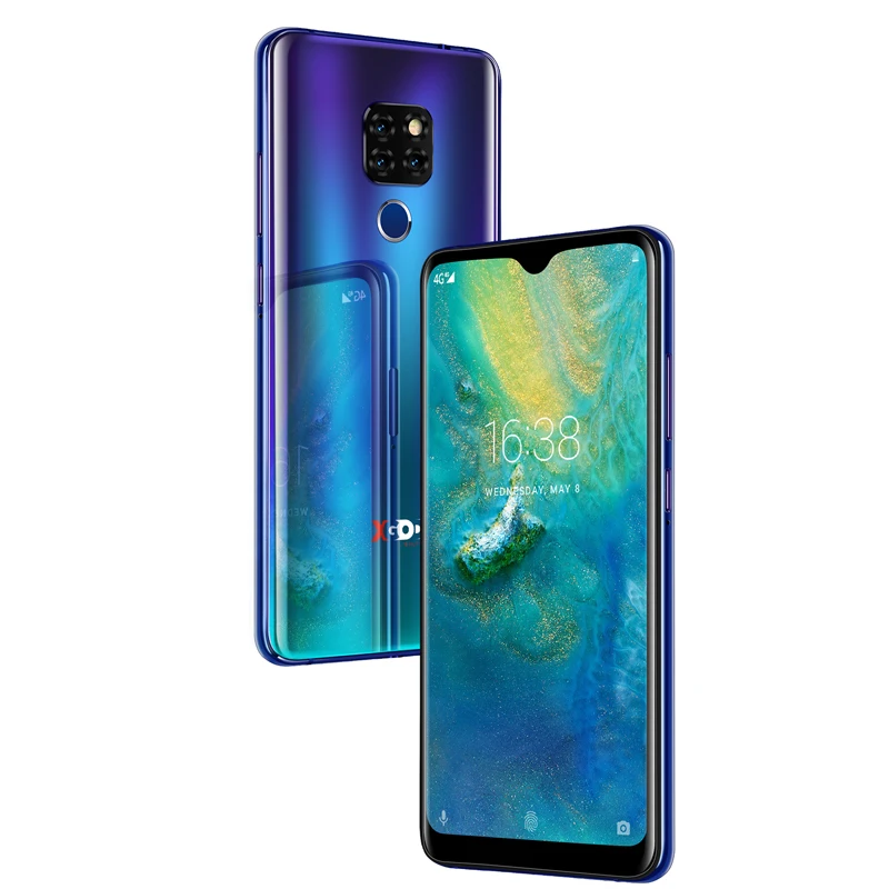 XGODY Dual 4G Sim мобильный телефон Android 9,0 6,2" 19:9 смартфон 2 Гб 16 Гб MTK6737 четырехъядерный 13,0 МП отпечаток пальца mate 20 мобильный телефон