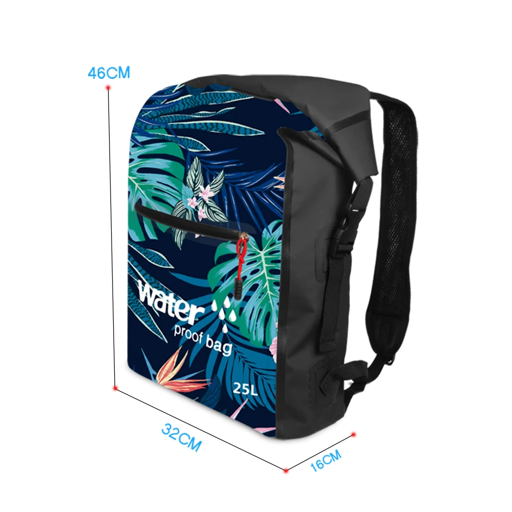 SZX New 25L Outdoor Waterproof Swimming Bag Bucket Dry Sack Storage Bag Rafting Sports Kayaking Travel Waterproof Backpack