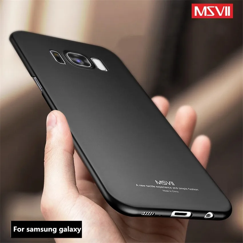 Чехол MSVII для samsung Galaxy S10 S9 S8 plus E S7 S6 edge чехол PC чехол для samsung S7edge S 9 note 8 5 S10E чехол для телефона