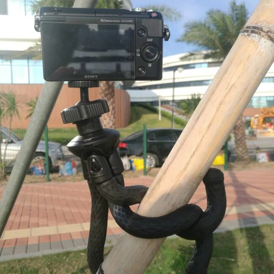 BePhotofone Осьминог смартфон штатив Гибкая подставка адаптер Gorillapod для Gopro Hero 6 5 sj40