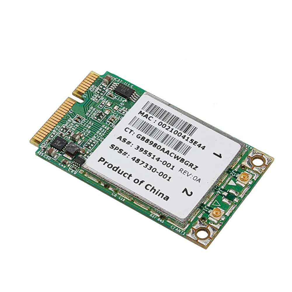 Двухдиапазонная мини-карта PCI-E 2018 Wireless-N WIFI BCM94322MC 300M для HP SPS:487330-001 | Компьютеры и