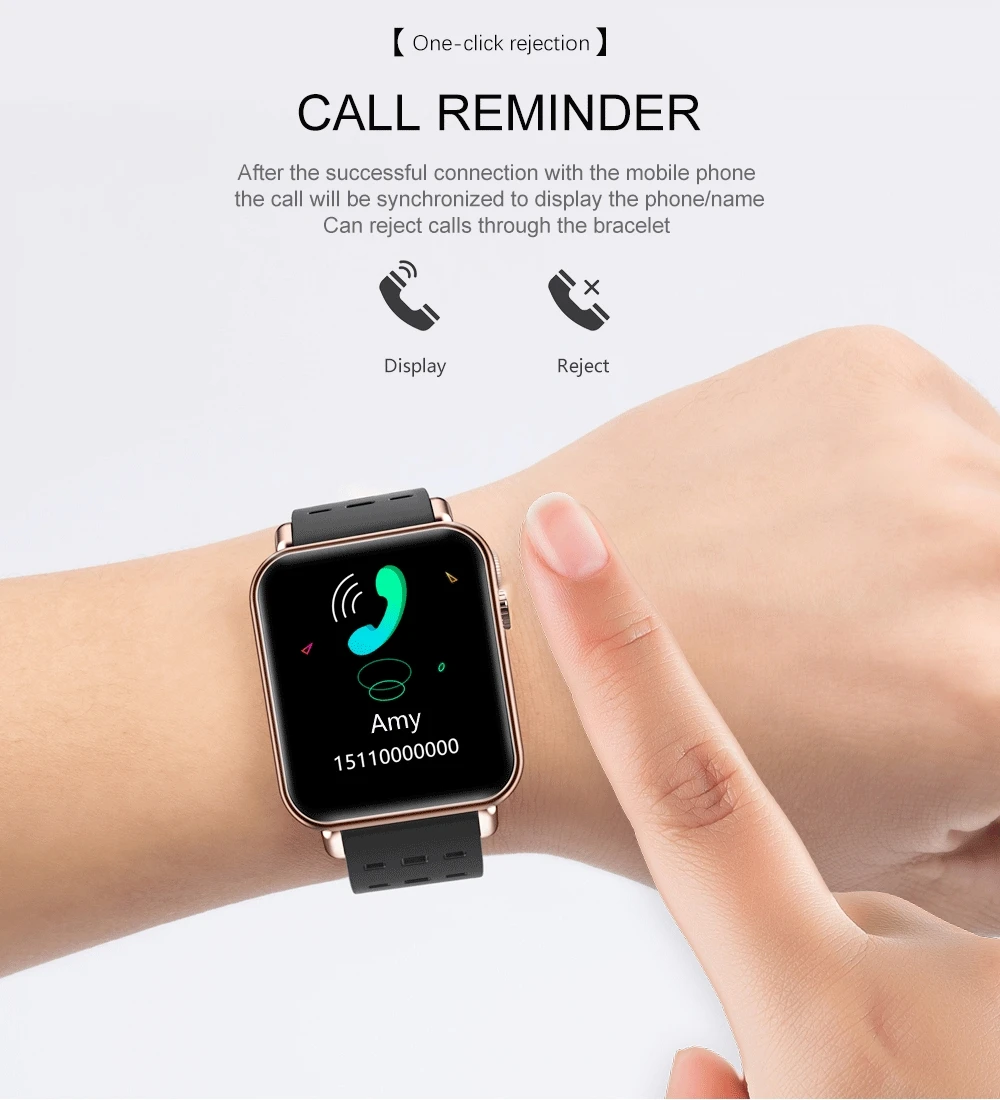 Y6 pro smart watch IP67 водонепроницаемый сердечного ритма приборы для измерения