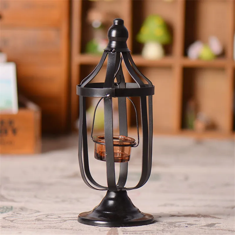 Винтажные металлические пустые подсвечники украшения подвесной фонарь