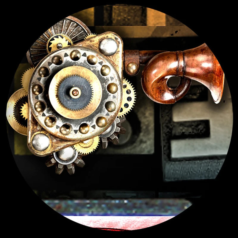 Пользовательские самоклеющиеся Настенные обои 3D английские буквы ретро