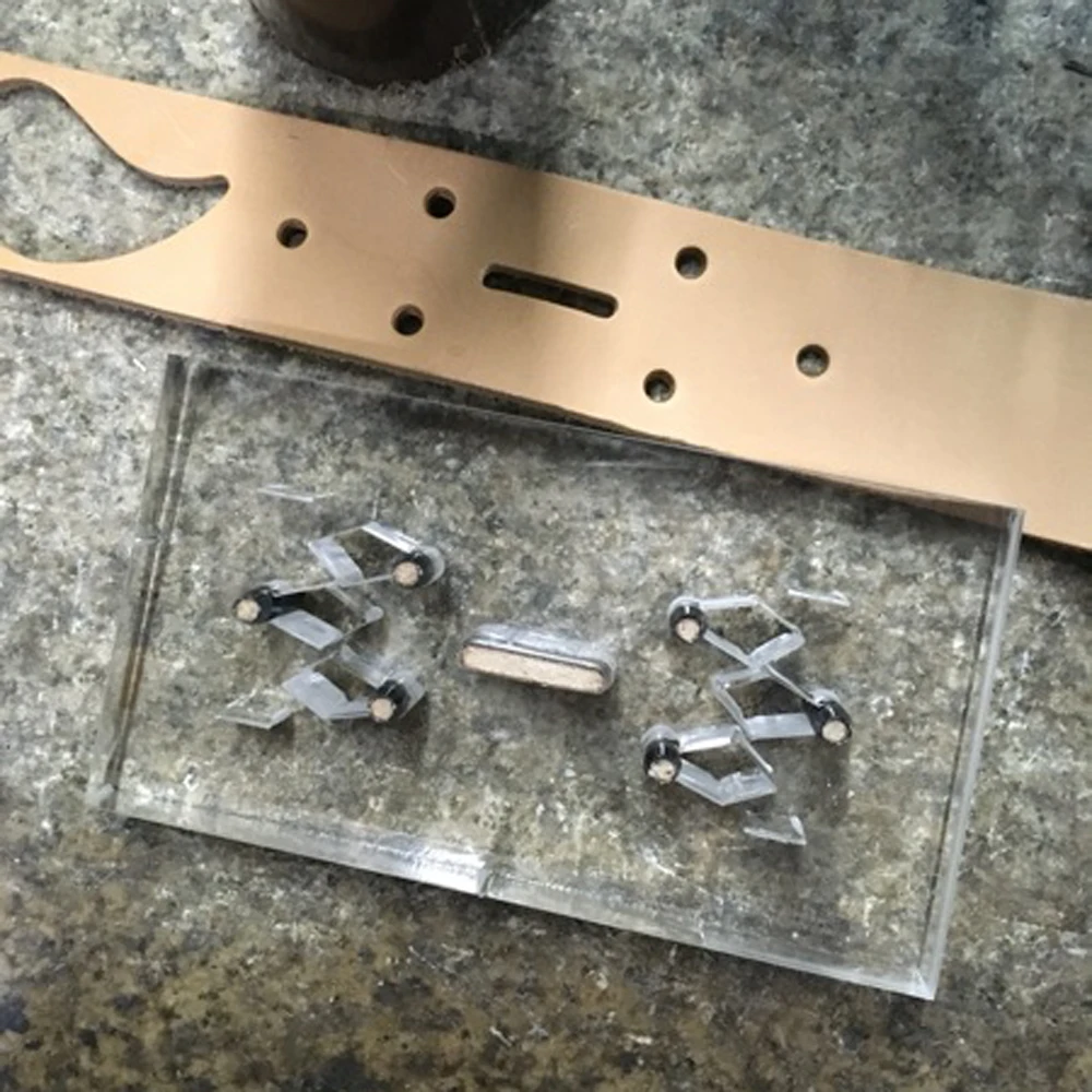 DIY Кожа ремесло пояс соединить часть высечки отверстие ручной перфоратор