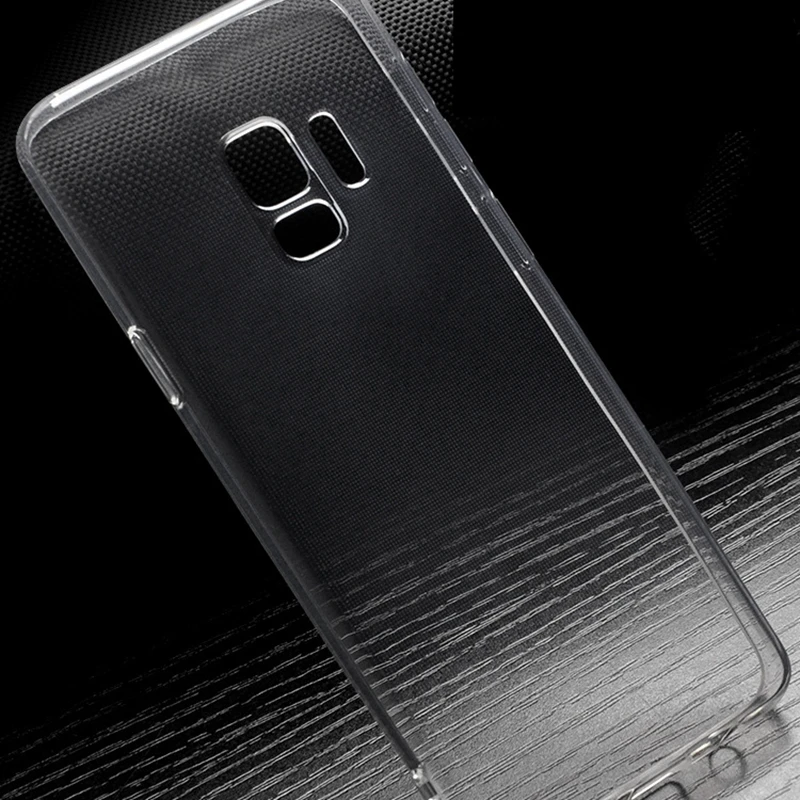 Прозрачный мягкий чехол для Samsung A50 A7 2018 Galaxy S7 Edge S9 S10 A9 силиконовый IPhone XR 7 |