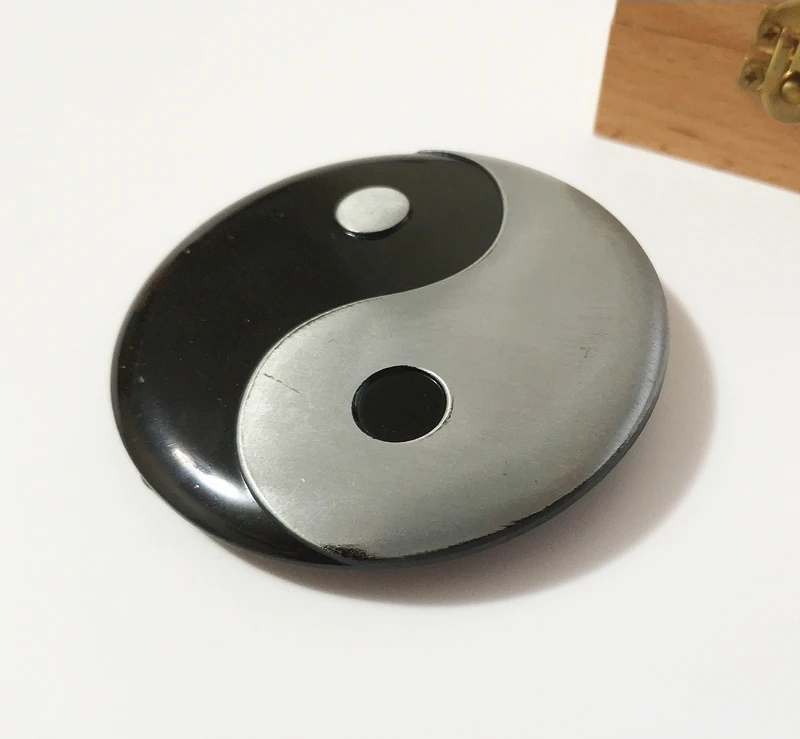 Круглая пряжка для ремня Yin and Yang Feng Shui аксессуары джинсов 4 см в китайском