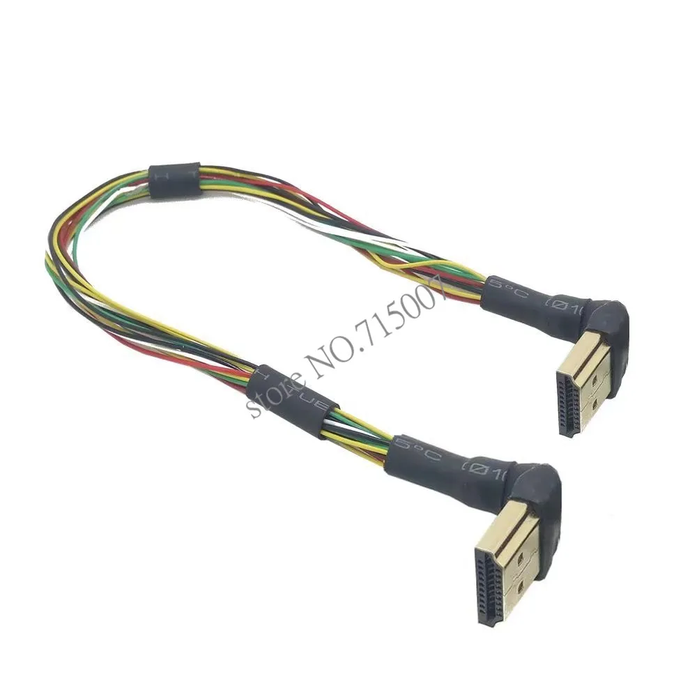 DIY 10 см 100 FPV HDMI тип A штекер Мужской HDTV FPC кабель для мультикоптера аэрофотосъемки
