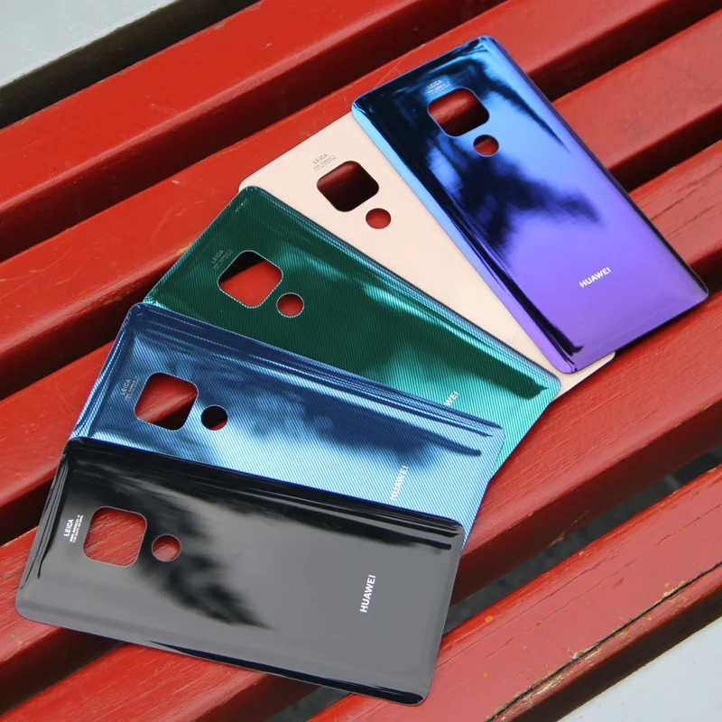 Huawei Батарея Стекло Задняя панель для huawei Коврики 20 Коврики 20 дверь задняя Корпус задняя крышка Защитные чехлы для мобильных телефонов