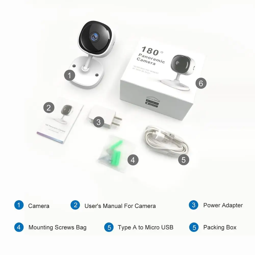Беспроводная камера безопасности 1080p детский монитор домашняя WiFi