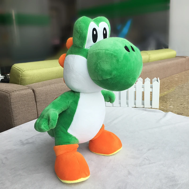34 см Плюшевые игрушечные куклы Super Mario Bros постоянный yoshi Дракон Фаршированные