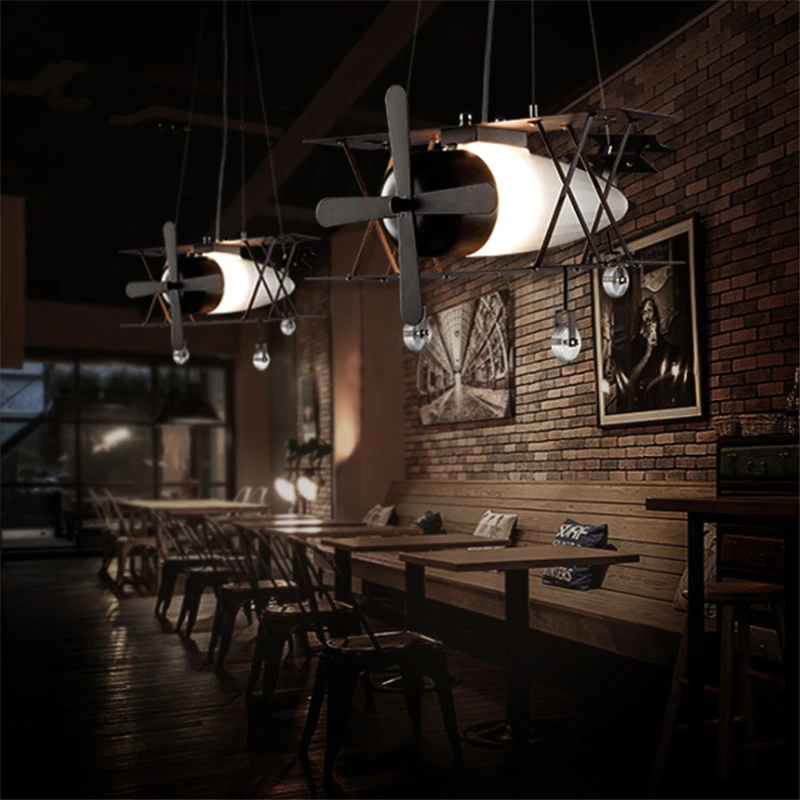 Новинка 2017 года украшение для детской комнаты воздушный кулон самолет свет