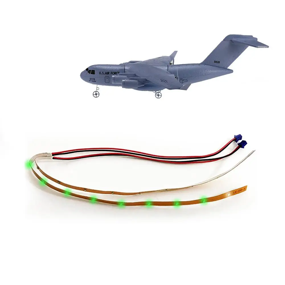 Светодиодный фонарь для самолетов EPP RC Aircraft C17 GD006 Boeing 787 2 шт светодиодный мигающий