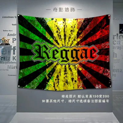 G Bob Marley баннер музыкальная рок-группы регги, Ямайка Лев домашний Декор Украшение Висит Флаг 4 Gromments в углов 3* 5FT 144 см* 96 см - Цвет: G