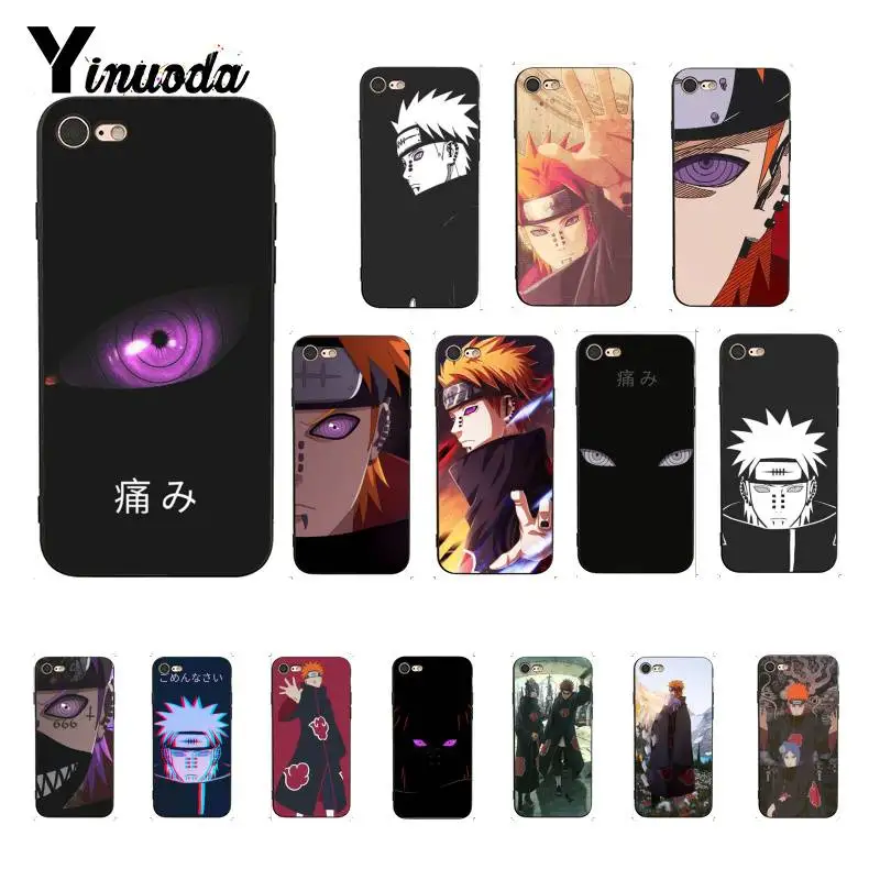 Yinuoda Наруто Боль Новинка чехол для телефона Fundas iPhone 5 5Sx 6 7 7plus 8 8Plus X XS MAX XR 10 11 pro max |