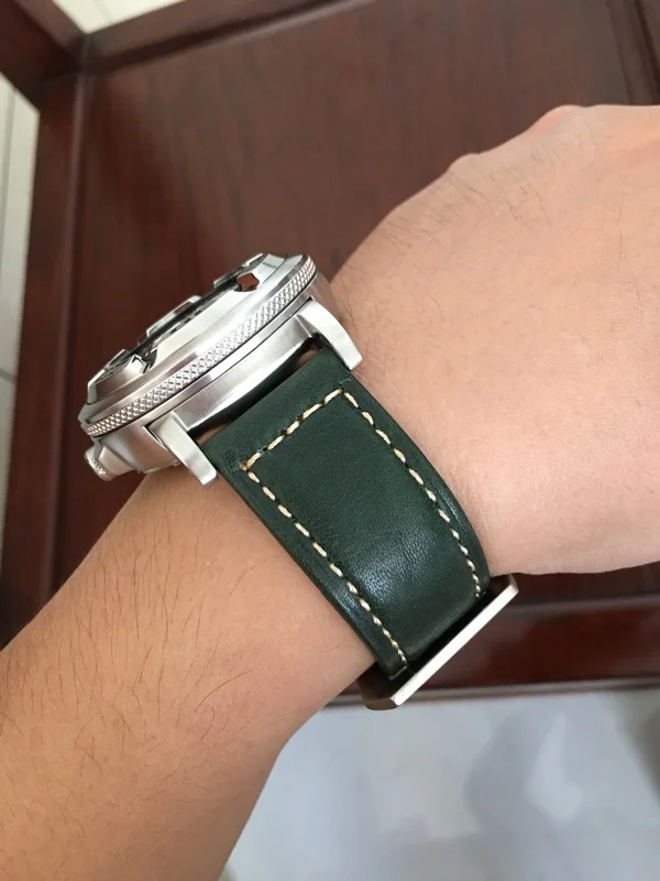 Мужской зеленый ремешок высокого качества для часов Panerai Omega Water ghost мужской