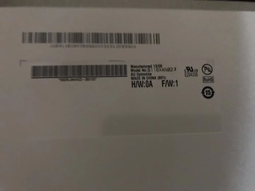 Сменный ЖК экран для ноутбука 11 6 дюйма B116XAN03.2 B116XAN02.2 EDP 30 контактный светодиодный