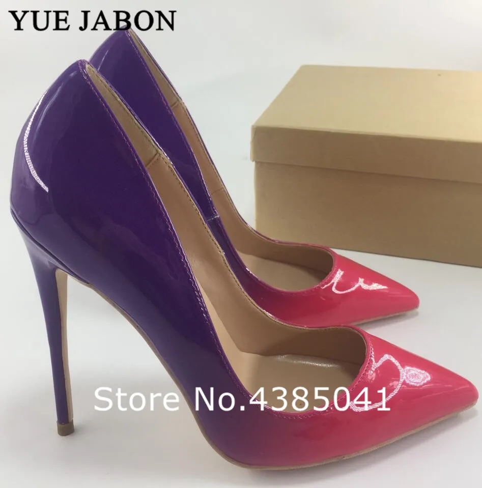 

Туфли-лодочки YUE JABON женские на высоком каблуке 8/10/12 см, шпилька, заостренный носок, пикантные вечерние туфли для офиса, свадьбы, вечеринки на ...