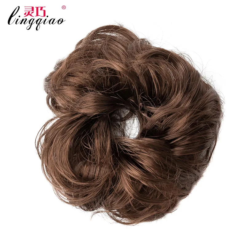 Новая Мода Hand Made Simple Парик Женщины Волосы Галстук Scrunchie Хвост Держатель Волос