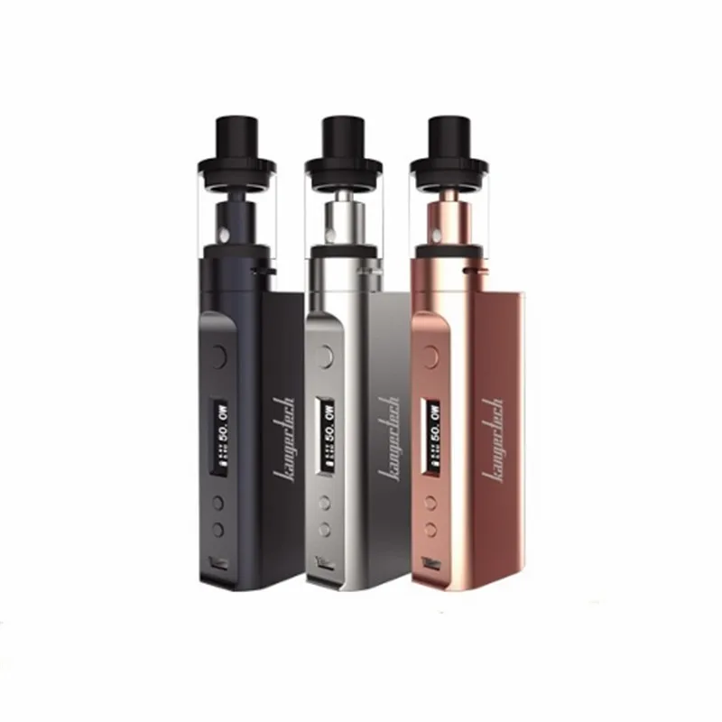 100% оригинал KangerTech Subox мини C Starter Kit 50 Вт KBOX поле Mod vape Protank 5 распылитель SSOCC|Системы