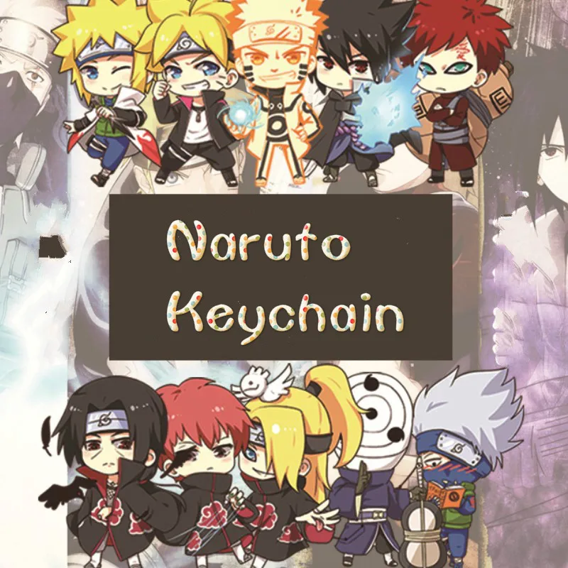 

Anime Keychain Acrylic Keychain Sasuke Keychain Kacasia Keli Double-sided Pendant