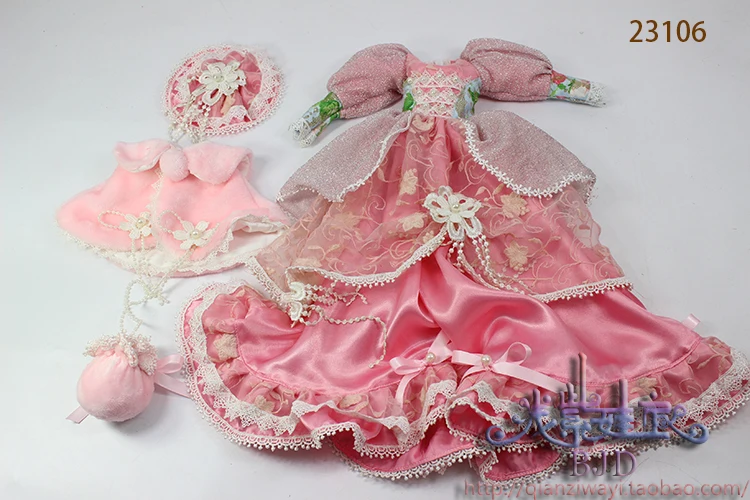 1/4 1/3 весы BJD платье + комплект накидки с капюшоном для BJD/SD Одежда Аксессуары куклы