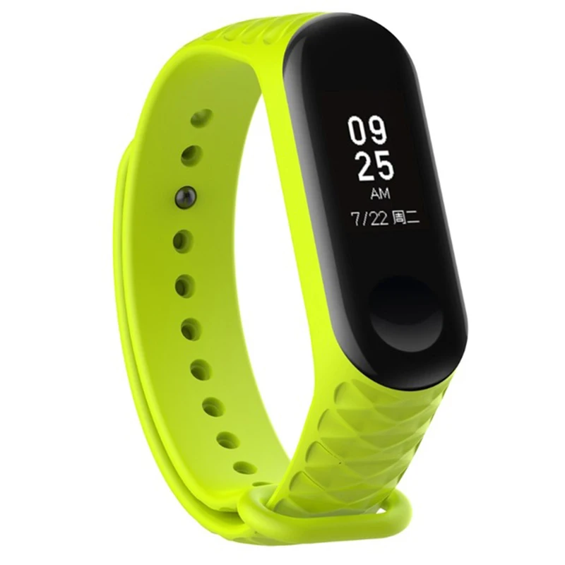 LETSGR Sports Silicone Strap for Xiaomi Mi Band 3 Bracelet Replacement Band3 Correa | Электроника