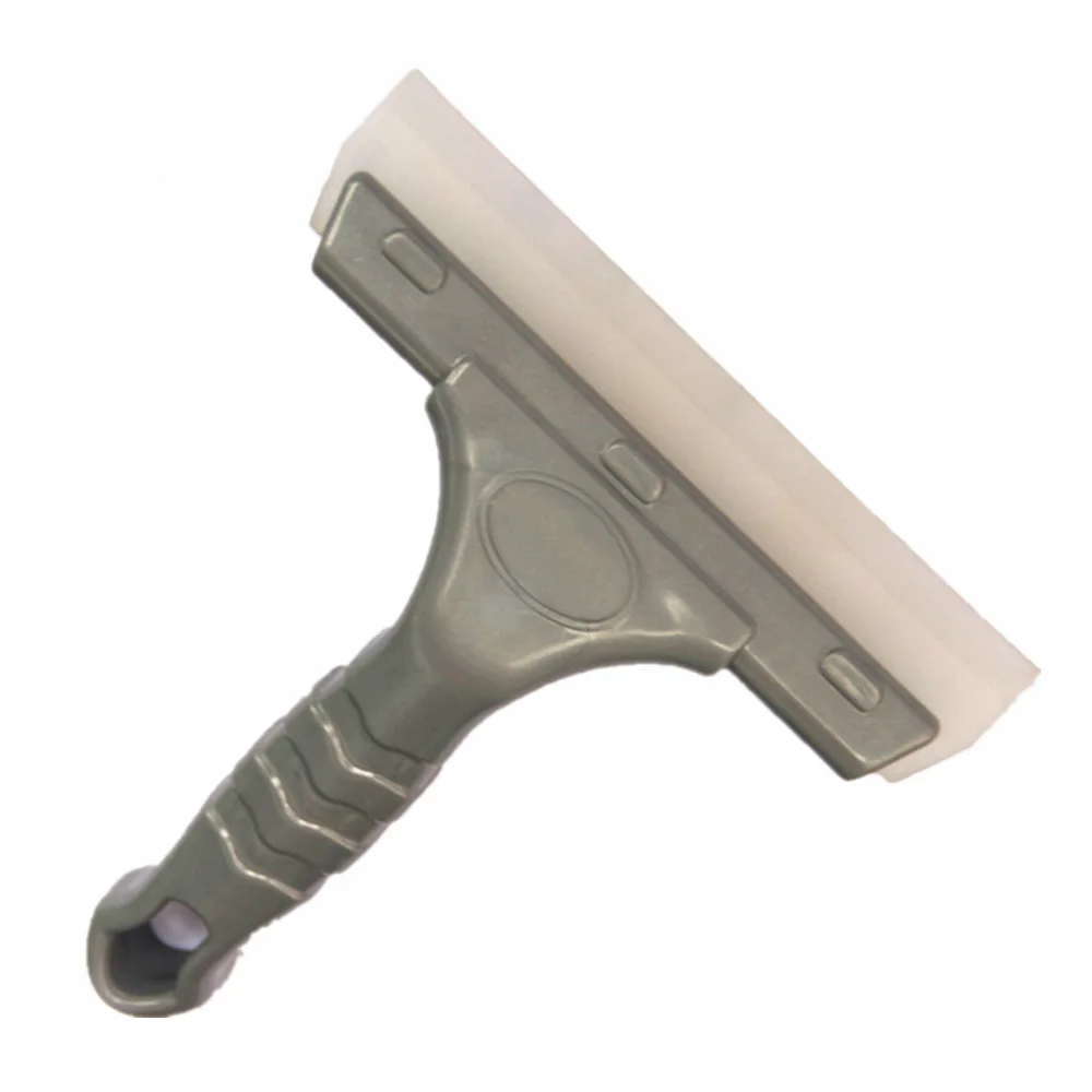 

QG-08-1 ABS long handle silicone squeegee auto glass water cleaning squeegee tool