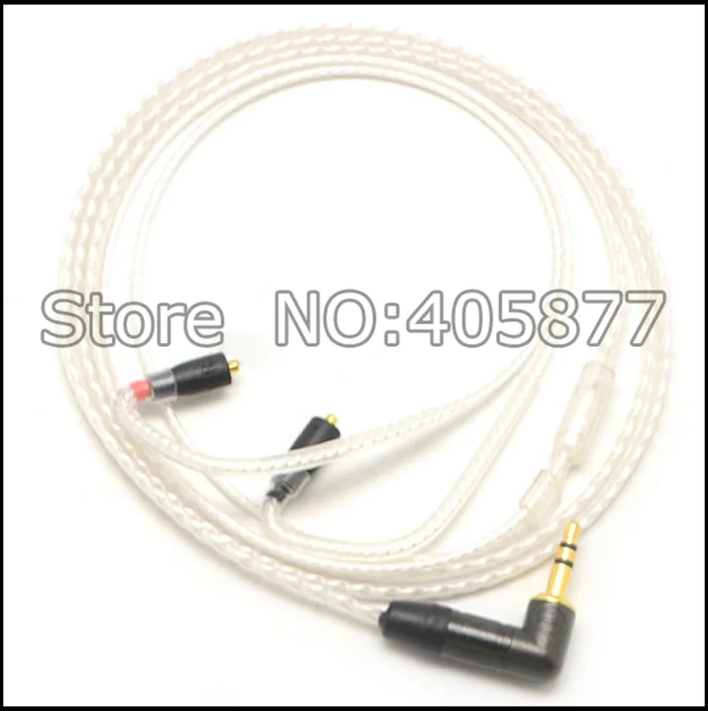 Пользовательский высококачественный посеребренный кабель для наушников Westone w10