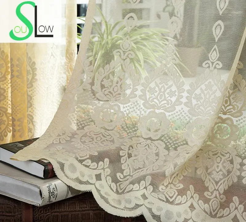 Розово-желтые тонкие шторы Slow Soul Европейская и американская плиссированная