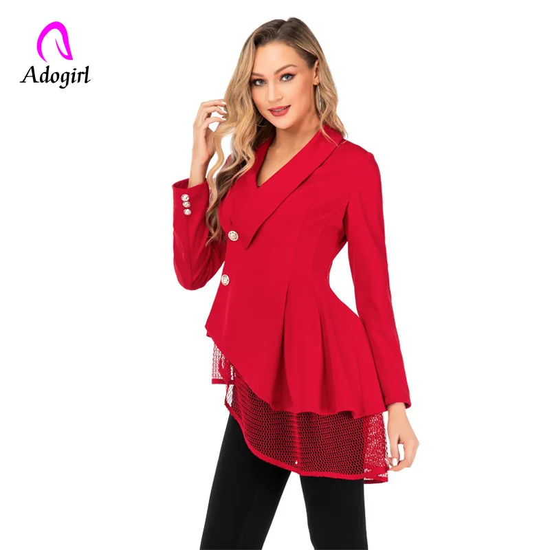 Женские черные блейзеры и куртки 6 цветов новинка 2019 весенне осенние