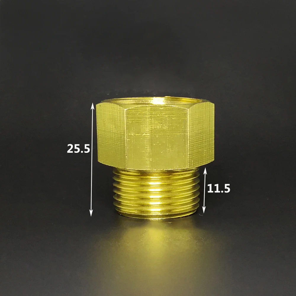 Переходник подшипника NPT Female x M20x1.5mm Латунный переходник редуктор манометр