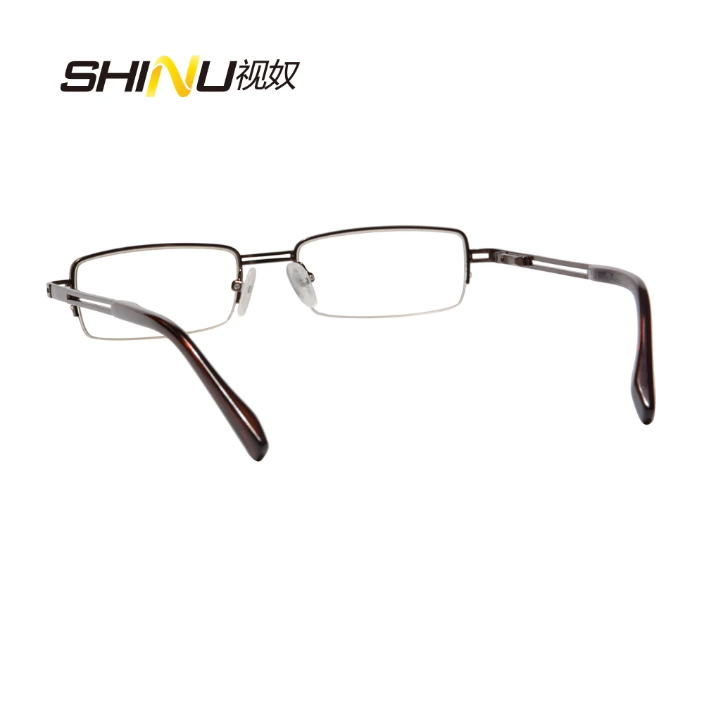 Лидер продаж полуободковая металлическая оправа для очков модная женская и