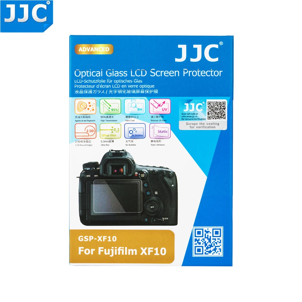 JJC Оптическое стекло защитная пленка для экрана ЖК-дисплея Fujifilm XF10 | Электроника