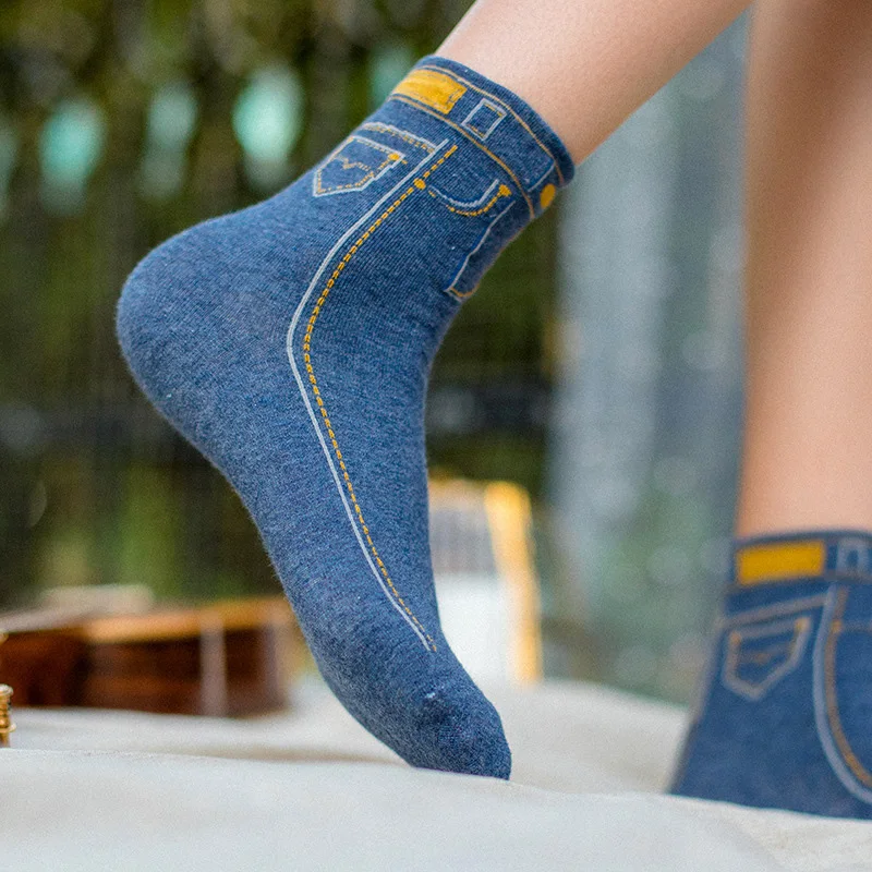 Новинка 2019 модные популярные уличные креативные ковбойские женские носки