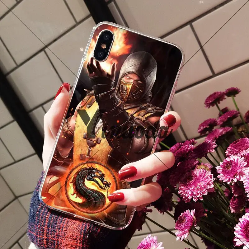 Yinuoda игра Mortal Kombat DIY Окрашенные красивые аксессуары для телефона чехол iPhone 5 5Sx 6 7plus